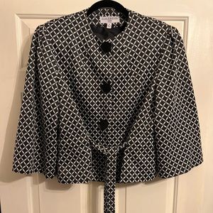 Women Blazer by Sharagano size 16.